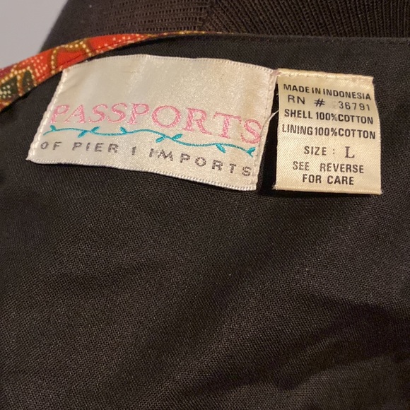 Vintage passports of pier imports beaded cropped jacket - Picture 6 of 6